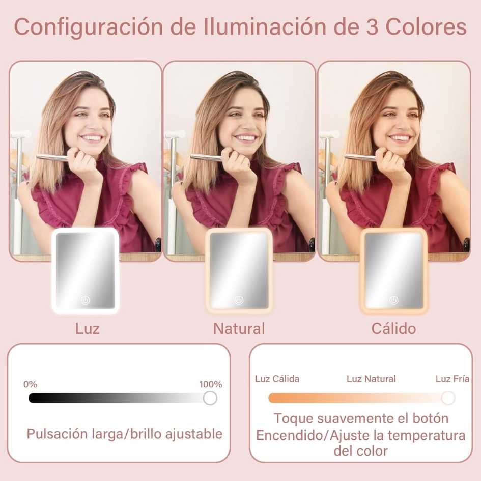 BellaGlow - Cosmetiquera LED