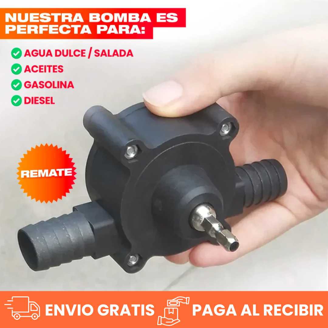 PowerPump - Convertidor de Taladro a Bomba de Agua