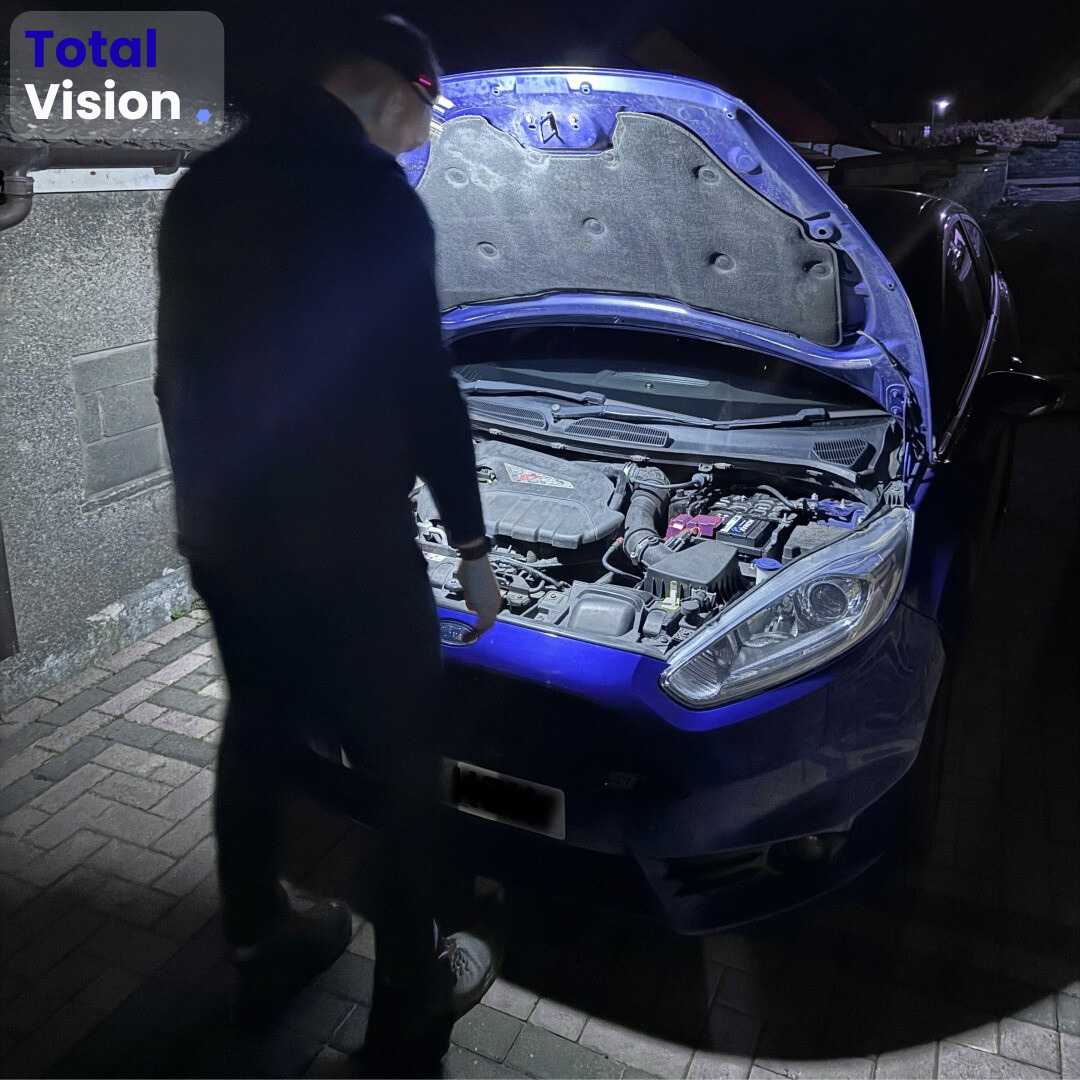 Total Vision: Linterna frontal LED