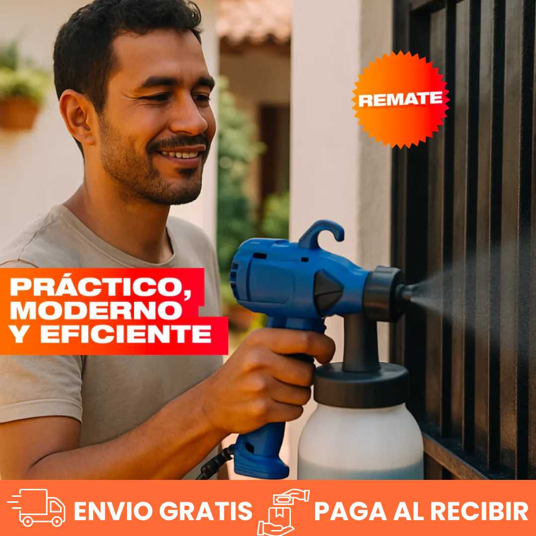 Compresor de Pintura Electrico Multifuncional